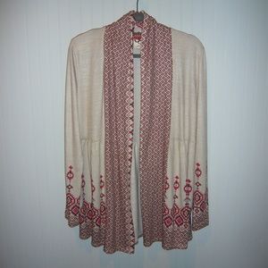 One September - Anthropologie Pop Pattern Cardigan